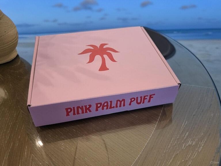 Pink Palm Puff