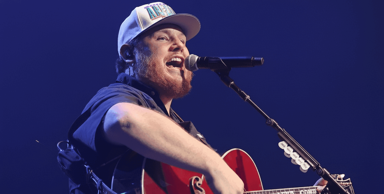 Luke Combs on Stage