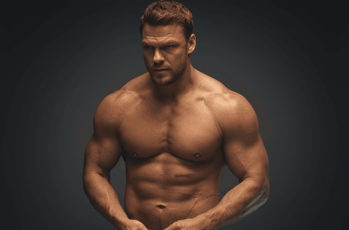 Alan Ritchson Physique