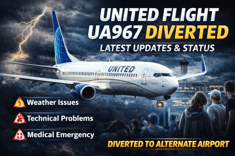 United Flight UA967 Diverted
