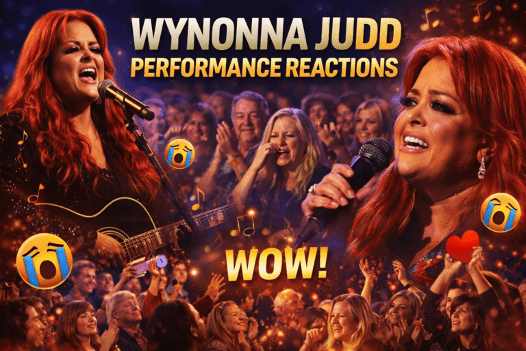 Wynonna Judd Performance Reactions