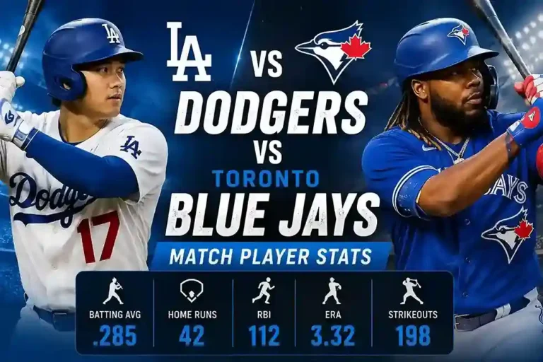 Dodgers vs Toronto Blue Jays
