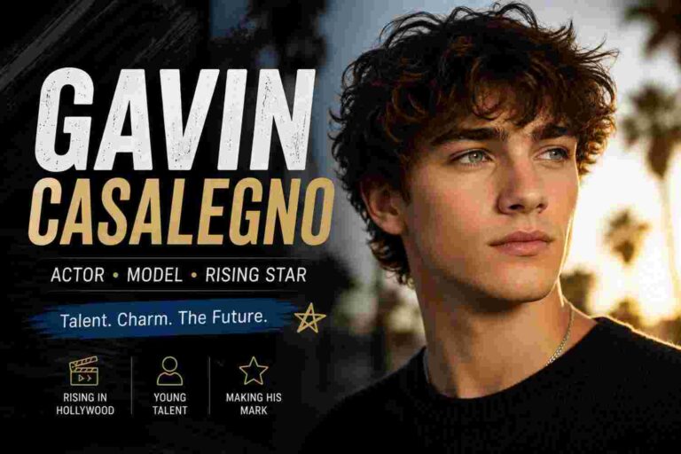 Gavin Casalegno inspired coastal sunset scene representing his coming-of-age drama career