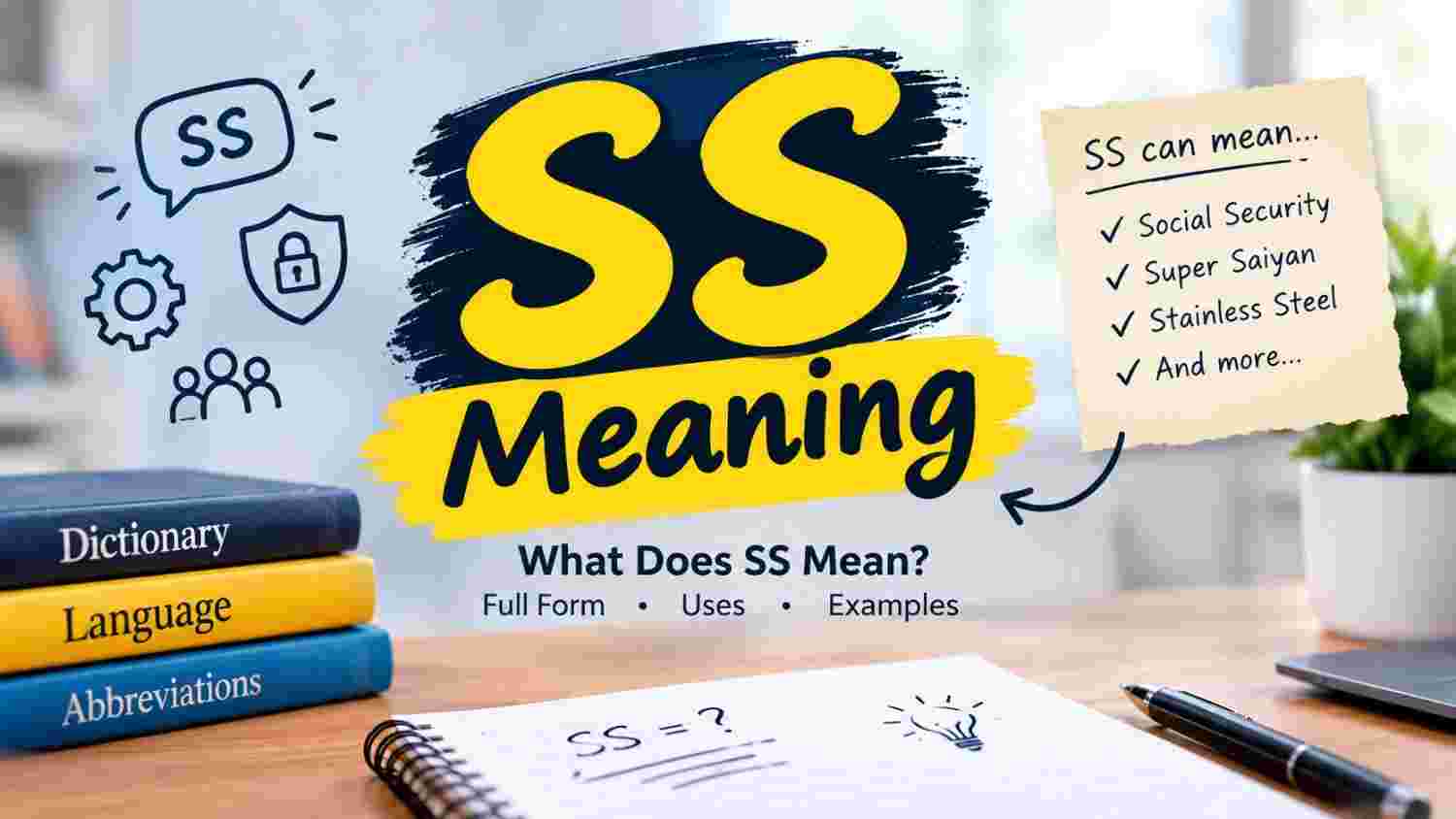 SS meaning explained - smartphone text message showing screenshot abbreviation usage