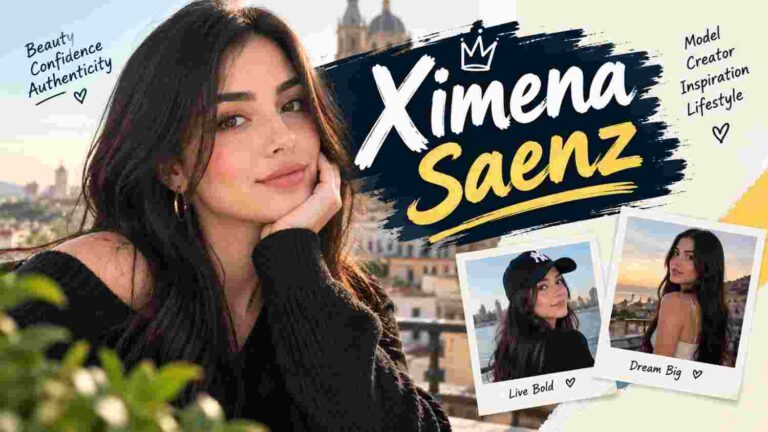Ximena Saenz profile and lifestyle feature image